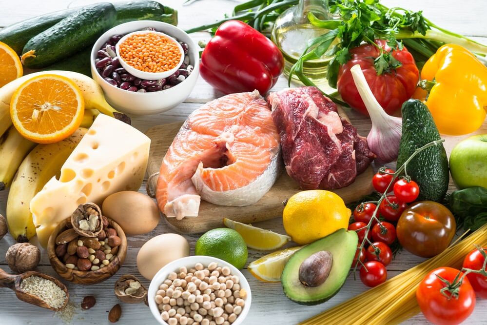 Malusog na nutrisyon para sa osteochondrosis